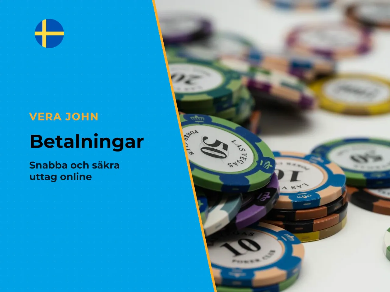 Betalningsmetoder och snabba uttag. För svenska