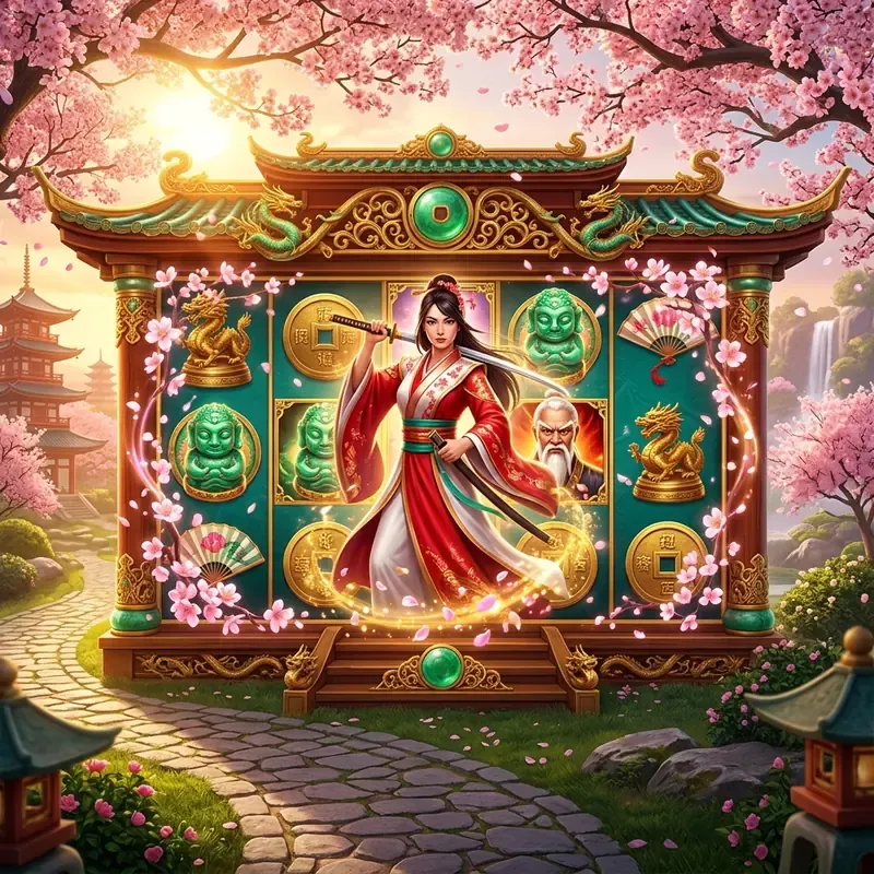 Sakura Fortune spela slot online, demo