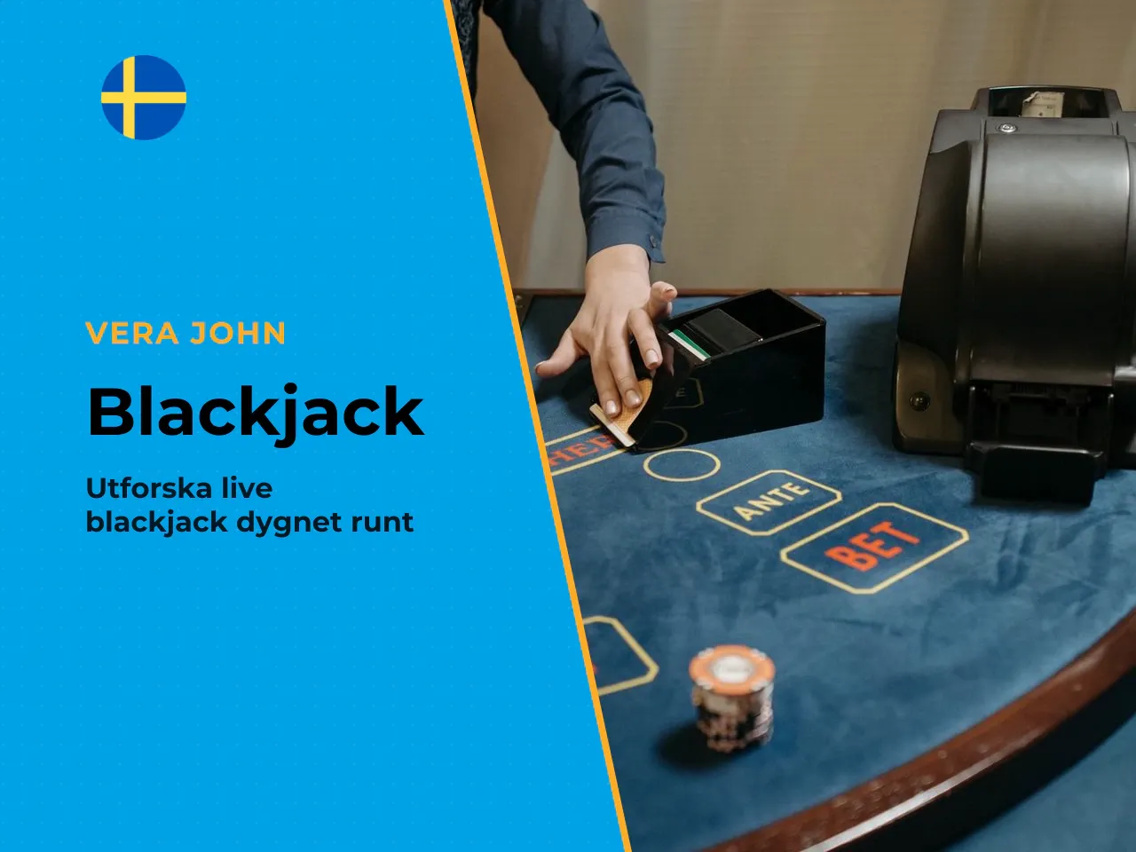 Blackjackbord, spelupplevelse och tillgänglighet. Tillgängligheten på
