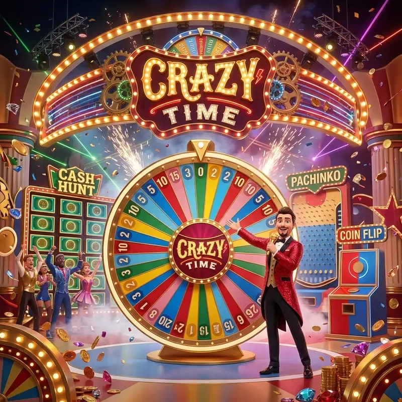 Crazy Time casino demo, bonus och
