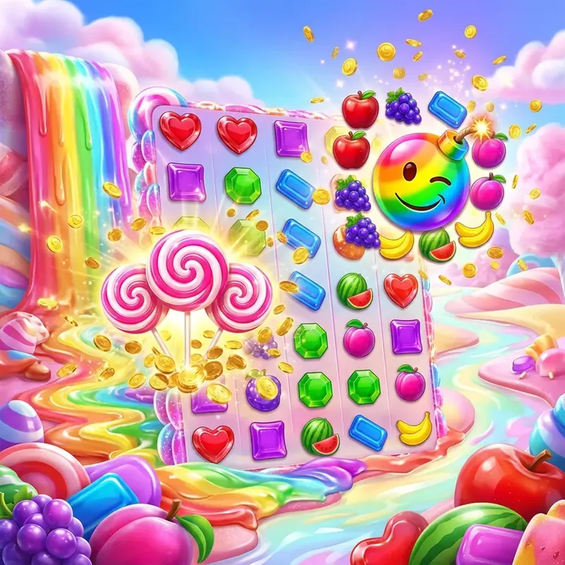 Sweet Bonanza Super Scatter demo, slot