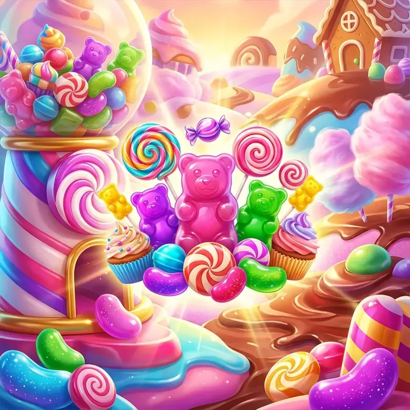 Sugar Rush recension av sloten, gratis