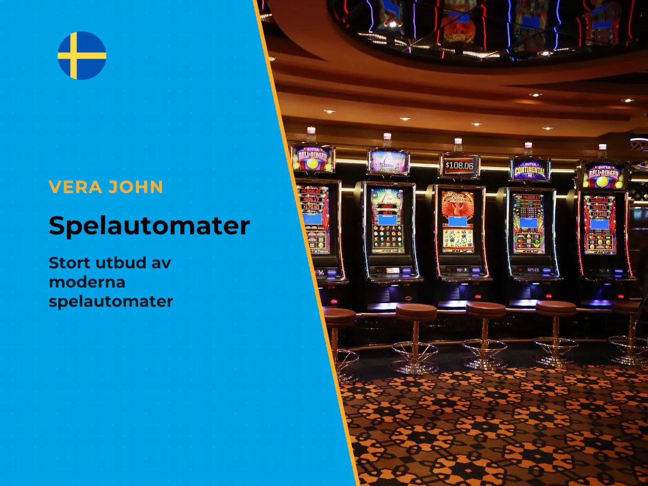 Vera John slots, jackpots och Megaways