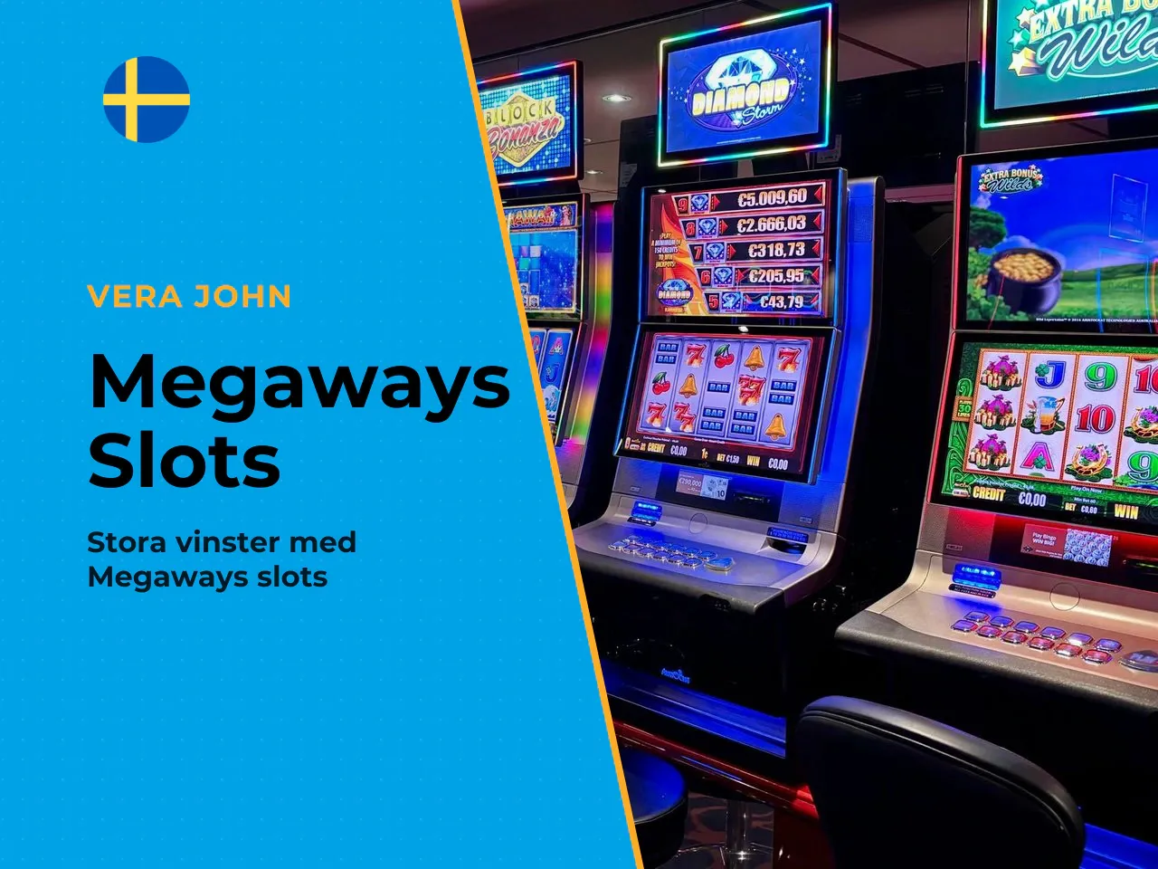 Jackpot slots, Megaways och populära slot-teman