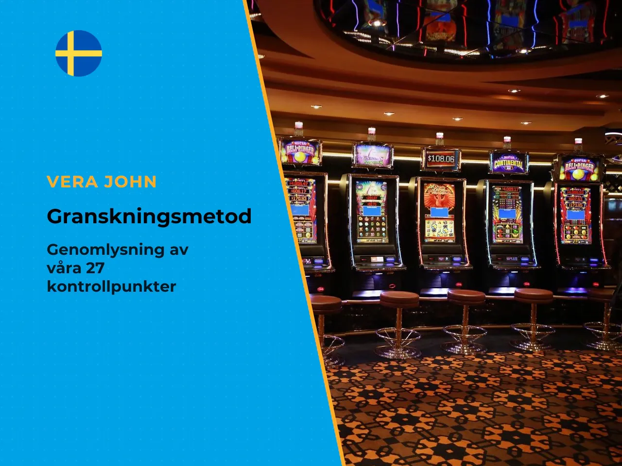 Så här testar vi 27 kontrollpunkter