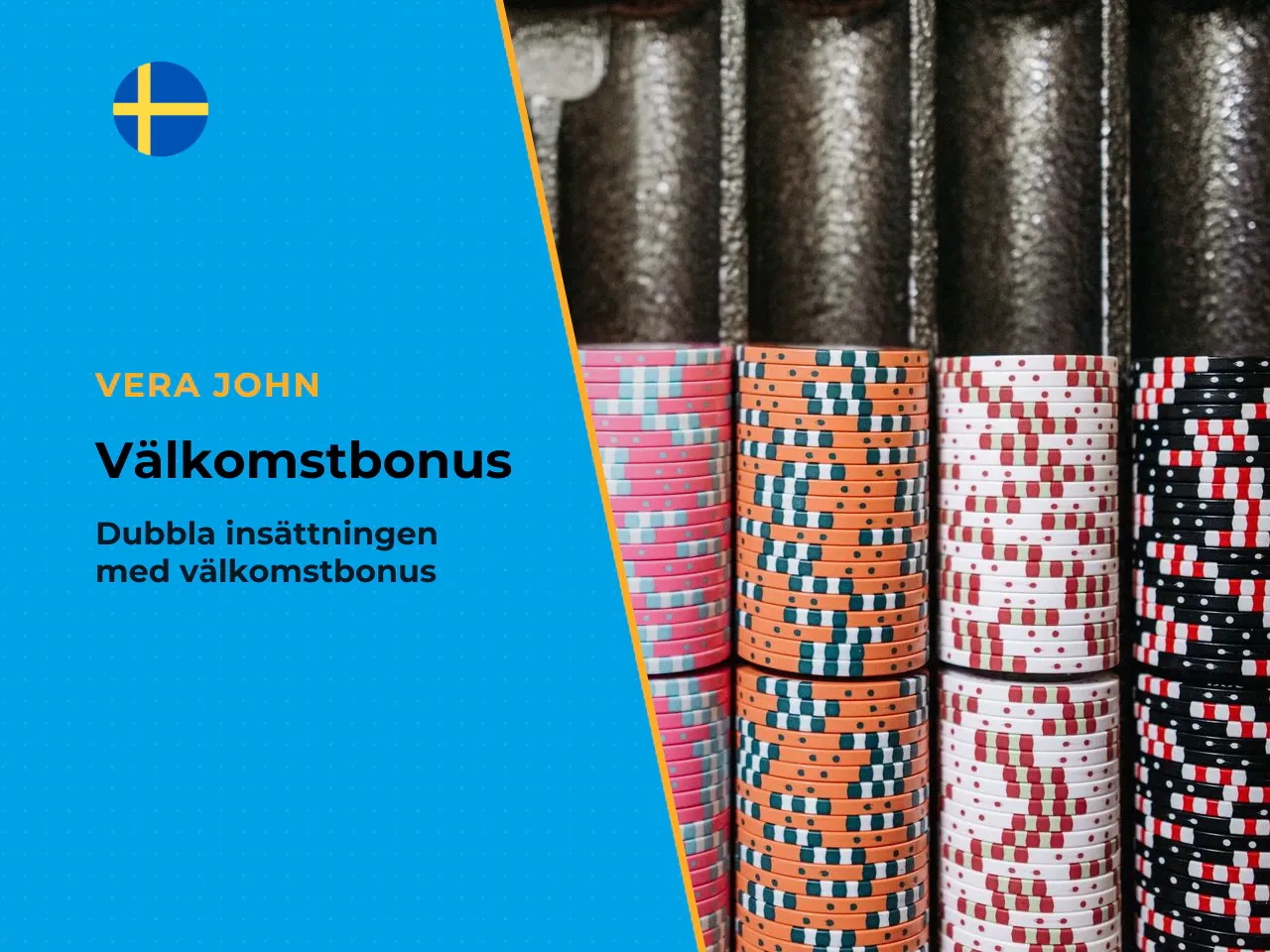 Välkomstbonus, free spins och första insättning