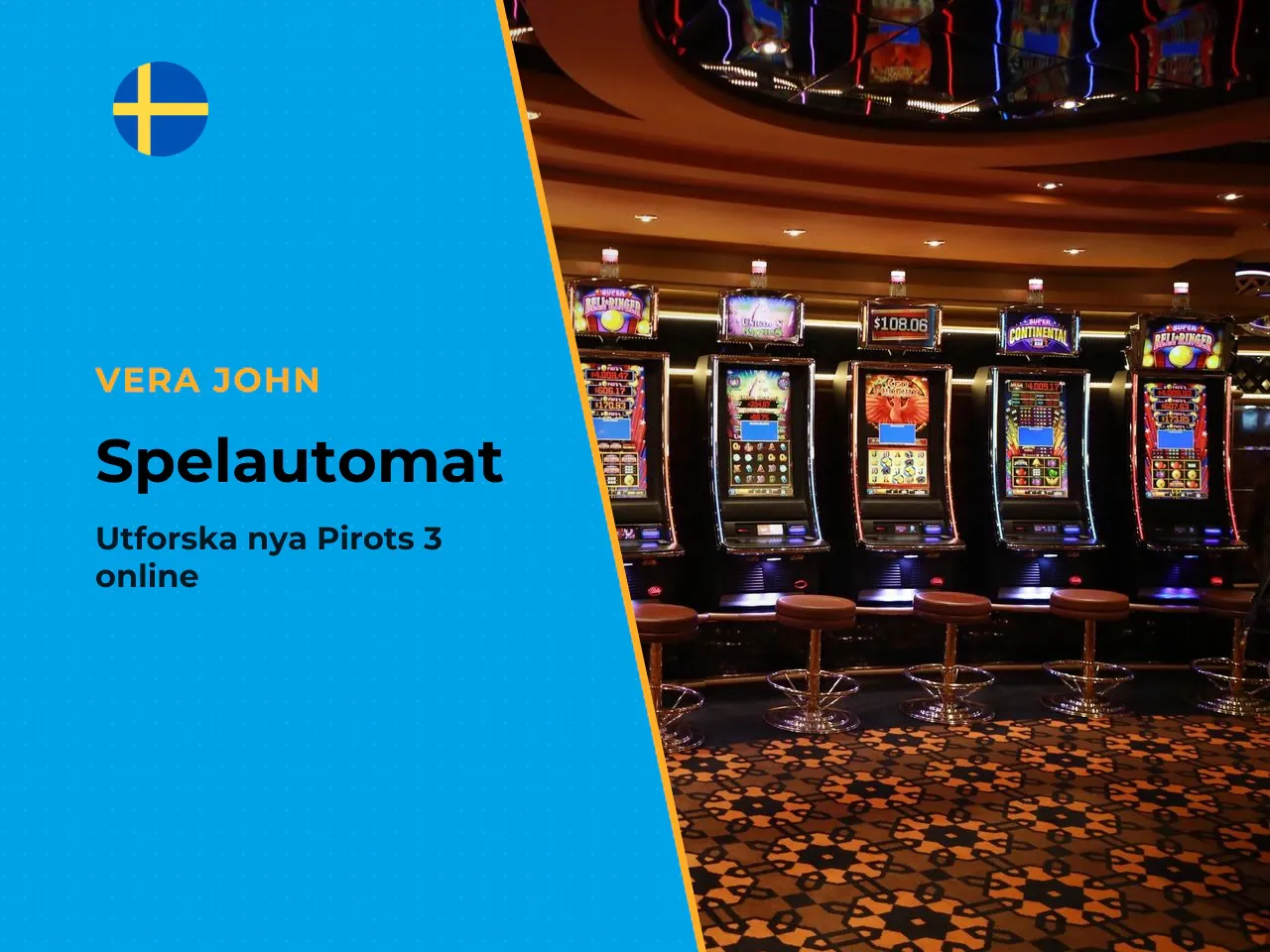 Pirots 3 i online casinots spelkatalog